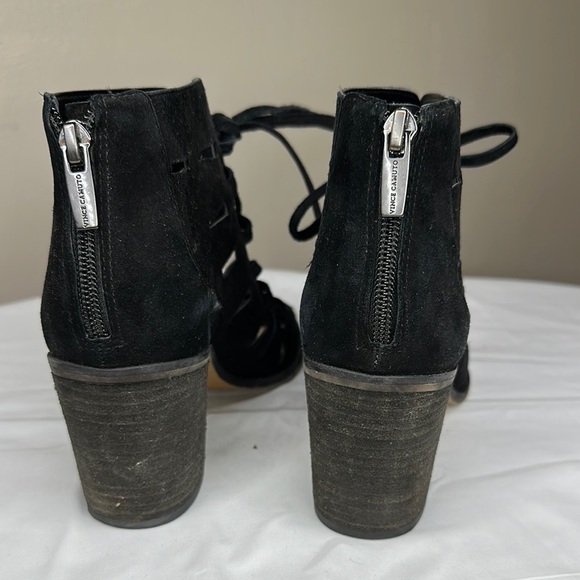 Vince Camuto Tressa Black Heeled Sandals Size 8 - Picture 5 of 10